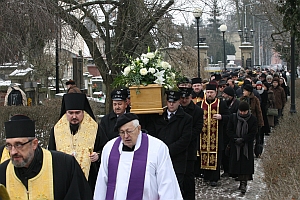 Nowosielski pogrzeb