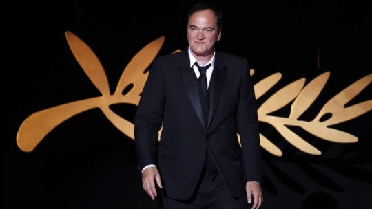 Quentin Tarantinno na 76th Festiwalu Cannes w 2023 r. Fot. S. Nogier PAP/EPA