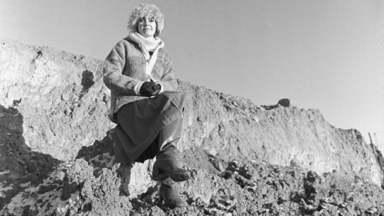 Himalaistka Wanda Rutkiewicz w 1979 r. Fot. PAP/J. Łysyszyn 
