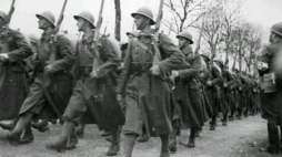 1 Dywizja Grenadierów Wojska Polskiego we Francji - obchody święta 3 Maja. 1940 r. Fot. NAC