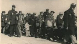 Getto łódzkie - wysiedlenie, 1942. Fot. ŻIH