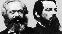 Karol Marks i Fryderyk Engels, twórcy "Manifestu komunistycznego". Fot. Wikimedia Commons