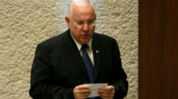 Prezydent Izraela R. Riwlin. Fot. PAP/EPA