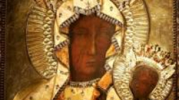 Fragment Cudownego Obrazu Matki Bożej Jasnogórskiej. Fot. PAP/A. Grygiel