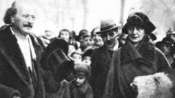 Przyjazd do Poznania Ignacego Jana Paderewskiego. 26 grudnia 1918 r. Fot. PAP/Reprodukcja