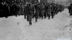 Uroczystość zaprzysiężenia wojsk powstańczych i wręczenia sztandaru 1 Dywizji Strzelców Wlkp. Poznań, I 1919 r. Fot. NAC