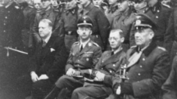 Od lewej: Quisling, Himmler, Terboven, von Falkenhorst. Źródło: Wikipedia Commons