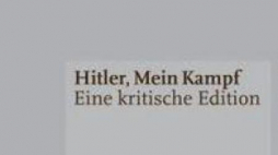 Fragment okladki publikacji "Hitler, Mein Kampf". Źródło: IfZ