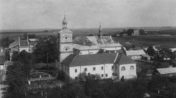 Panorama miasta Bełz -lata 1920-39-, które po tzw. korekcie granicy między PRL a ZSRS przejął Związek Sowiecki. Fot. NAC