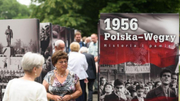 Wystawa „1956: Polska - Węgry. Historia i pamięć” w Poznaniu. Fot. PAP/J. Kaczmarczyk