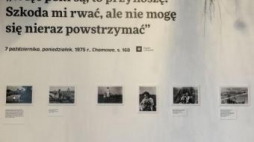Wystawa “Znikające obrazy. Opowieść przestrzenna Mirona Białoszewskiego” w Muzeum Warszawskiej Pragi. Fot. PAP/M. Obara 