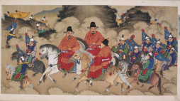 Autor nieznany. Działalność Wang Qionga dynastia Ming (1368–1644).„Życie wśród piękna. Świat chińskiego uczonego. Sztuka z Chińskiego Muzeum Narodowego”