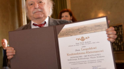 Klezmer Leopold Kozłowski-Kleinman. Fot. PAP/J. Bednarczyk