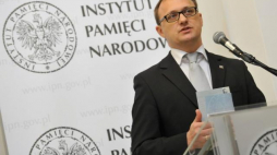 Dr Rafał Leśkiewicz, wicedyrektor Biura Badań Historycznych IPN. Fot. PAP/B. Zborowski