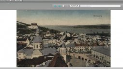 Brzeżany. Panorama miasta z widokiem na rynek - pocztówka z 1916 r. w Śląskiej Bibliotece Cyfrowej