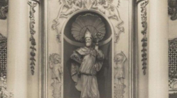Kościół św. Mikołaja we Lwowie - ołtarz główny. 1938 r. Źródło: CBN Polona