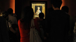 "Dama z gronostajem" Leonadra da Vinci. Fot. PAP/J. Turczyk