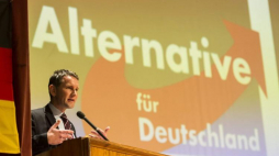 Bjoern Hoecke, czołowy polityk niemieckiej partii Alternatywa dla Niemiec (AfD). Fot. PAP/EPA 