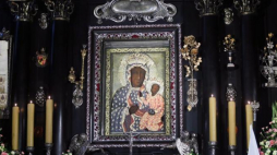 Cudowny Obraz Matki Bożej Częstochowskiej na Jasnej Górze. Fot. PAP/W. Deska