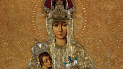 Obraz Matki Bożej w Trokach. Źródło: Wikipedia