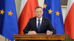 Prezydent Andrzej Duda. 2016 r. Fot. PAP/J. Turczyk