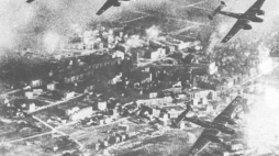 Samoloty niemieckie nad Polską. Wrzesień 1939. Fot. PAP/reprodukcja