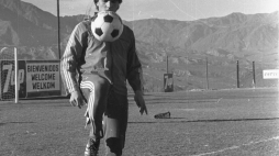 Pomocnik Adam Nawałka, 06.1978 r. Mistrzostwa Świata w Piłce Nożnej w Argentynie. Fot. PAP/CAF
