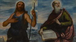 Domenico Tintoretto – obrazy z Tarnogrodu: św. Jan Chrzciciel oraz św. Jan Ewangelista. Źródło: Zamek Królewski w Warszawie - Muzeum / Centrum Prasowe PAP