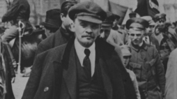 Przywódca i główny ideolog bolszewików Włodzimierz Lenin. Fot. PAP/CAF