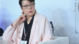 Wiceminister kultury Wanda Zwinogrodzka. Fot. PAP/R. Guz