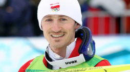 Adam Małysz po zdobyciu srebrnego medalu podczas Zimowych Igrzysk Olimpijskich Vancouver 2010. Fot. PAP/G. Momot