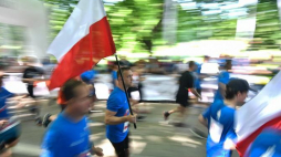 28. Bieg Konstytucji 3 Maja w Warszawie. Fot. PAP/B. Zborowski