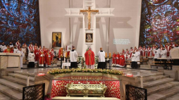 Uroczystości ku czci św. Andrzeja Boboli w warszawskim Sanktuarium św. Andrzeja Boboli. Fot. PAP/B. Zborowski