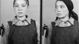 Jedna z nielicznych zachowanych fotografii obozowych więźniarki obozu cygańskiego. Źródło: Muzeum Auschwitz
