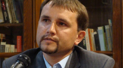 Prezes IPN Ukrainy Wołodymyr Wiatrowycz. Źródło: Wikimedia Commons