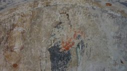 Malunki z XVI w. w kościele Wniebowzięcia NMP w Bestwinie. Źródło: ks. Sz. Tracz