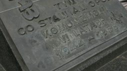 Kamień węgielny pod pomnik "Tym, co stawiali opór komunizmowi w latach 1944-1956" w Krakowie. 2007 r. Fot. PAP/Jacek Bednarczyk