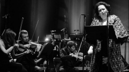 Montserrat Caballe podczas koncertu w Warszawie. 2011 r. Fot. PAP/A. Hrechorowicz