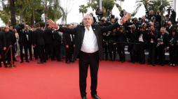 Alain Delon na 72. Festiwalu Filmowym w Cannes. Fot. PAP/EPA