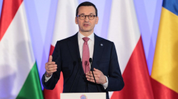 Warszawa, 01.05.2019. Premier Mateusz Morawiecki. Fot. PAP/L. Szymański