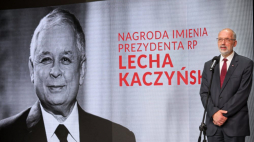 Warszawa, 09.06.2019. Historyk Andrzej Nowak laureat Nagrody im. Prezydenta Lecha Kaczyńskiego.  PAP/L. Szymański