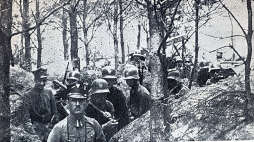 Powstańcy wielkopolscy w okopach, styczeń 1919 r. Źródło: Wikipedia Commons