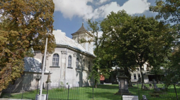 Kościół ewangelicko-augsburski Świętej Trójcy w Lublinie. Źródło: Google Maps – Street View