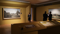 Wystawa „Bernardo Bellotto. W 300. rocznicę urodzin malarza” otwarta na Zamku Królewskim w Warszawie. Fot. PAP/A. Zawada