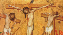 Jezus Chrystus umierający na krzyżu. Źródło: Wikimedia Commons