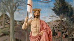 Zmartwychwstanie – fresk Piera della Francesca, ok. 1465 r. Źródło: Wikipedia. 