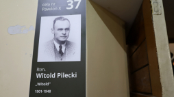 Cela, w której więziony był rotmistrz Witold Pilecki w dawnym więzieniu na Rakowieckiej. Fot. PAP/Z. Bichniewicz