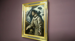 "Ekstaza św. Franciszka", El Greco. Fot. PAP/S. Rozpędzik