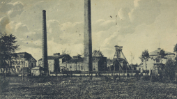 Widok kopalni około 1935. Źródło: Polona.