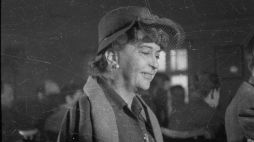 Magdalena Samozwaniec, Warszawa 1948 r. /PAP